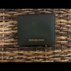 Michael Kors Black Bifold Wallet